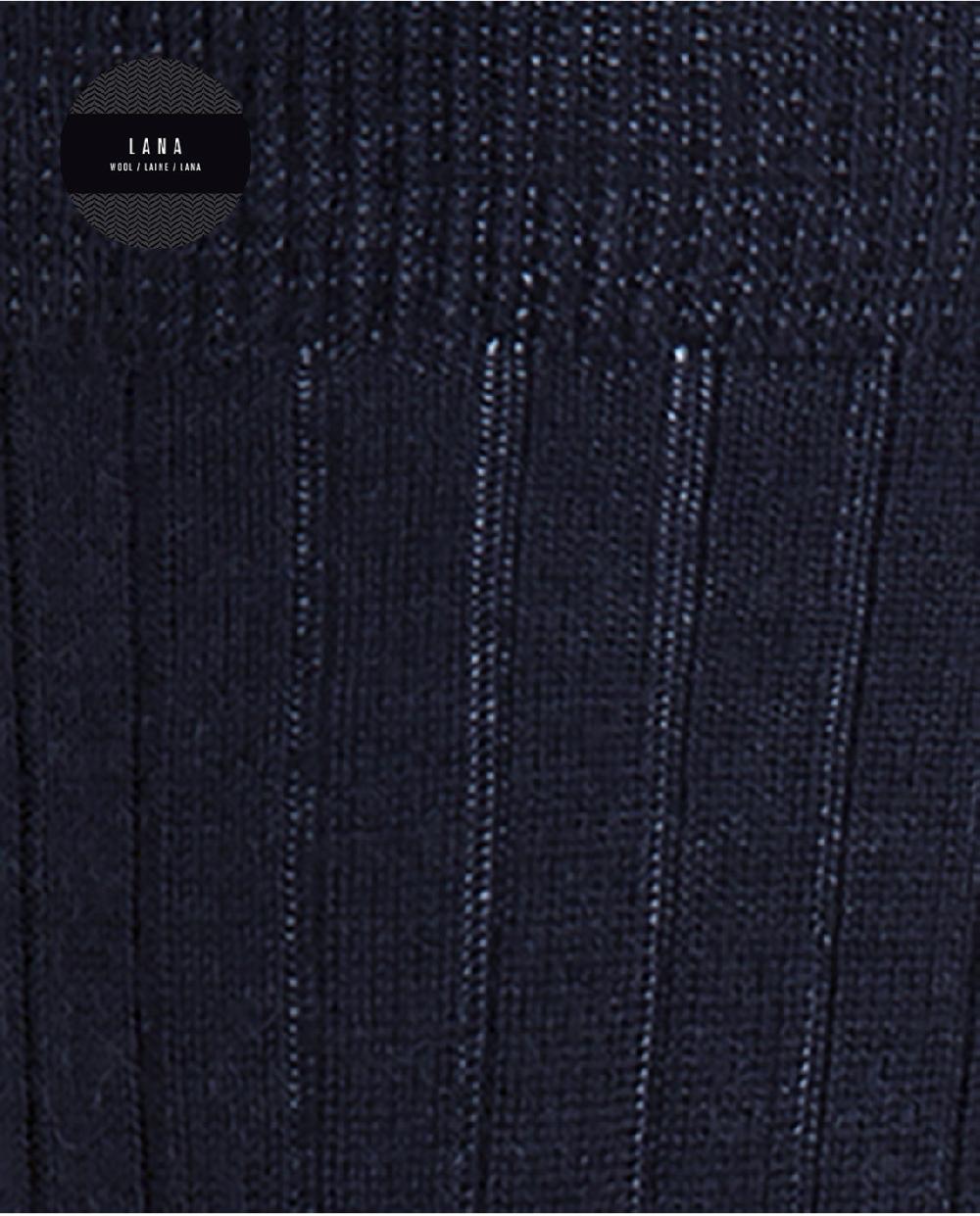 Punto Blanco Calcetines 100% Lana De Canalé