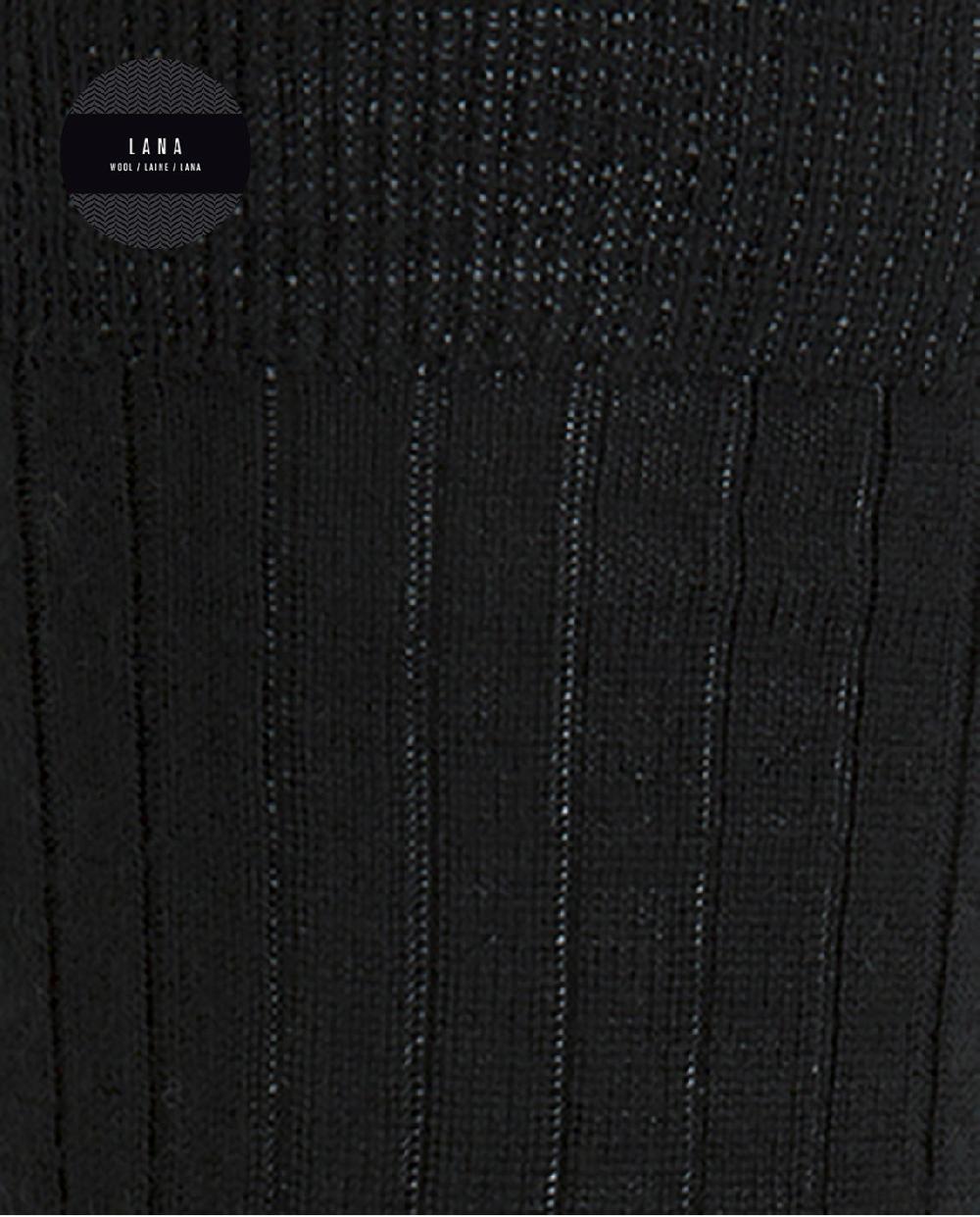 Punto Blanco Calcetines 100% Lana De Canalé