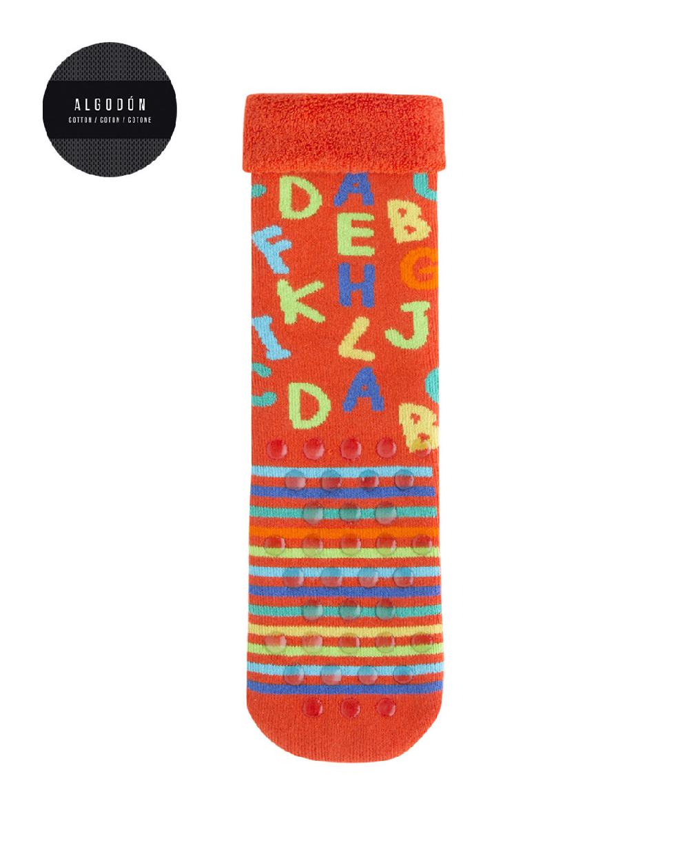 Punto Blanco Calcetines De Algodón - Antideslizantes