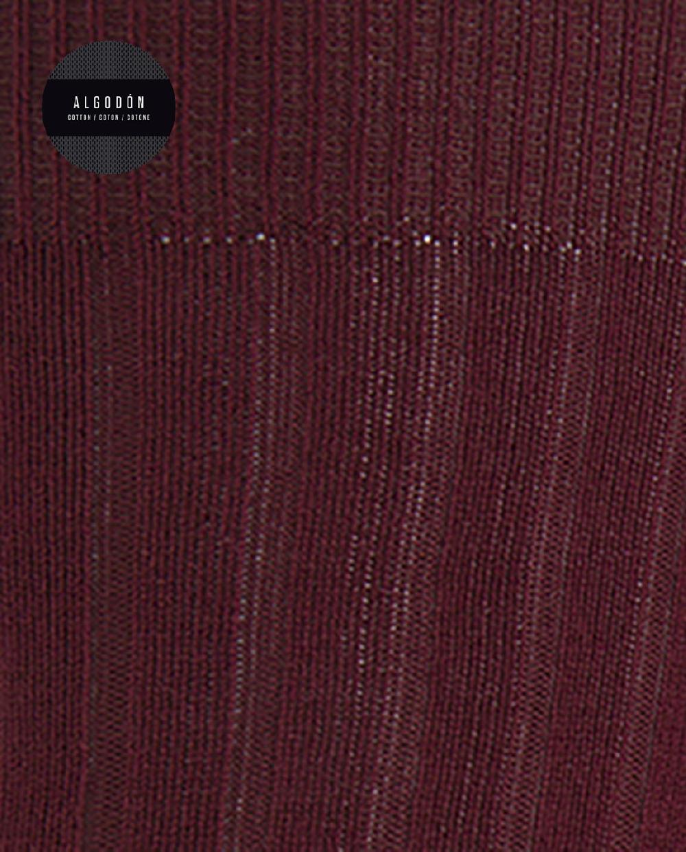 Punto Blanco Calcetines De Algodón De Canalé