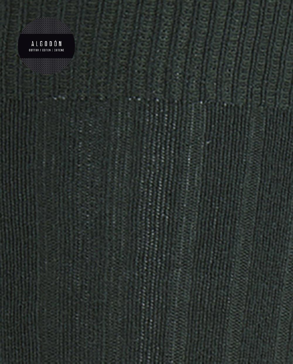 Punto Blanco Calcetines De Algodón De Canalé