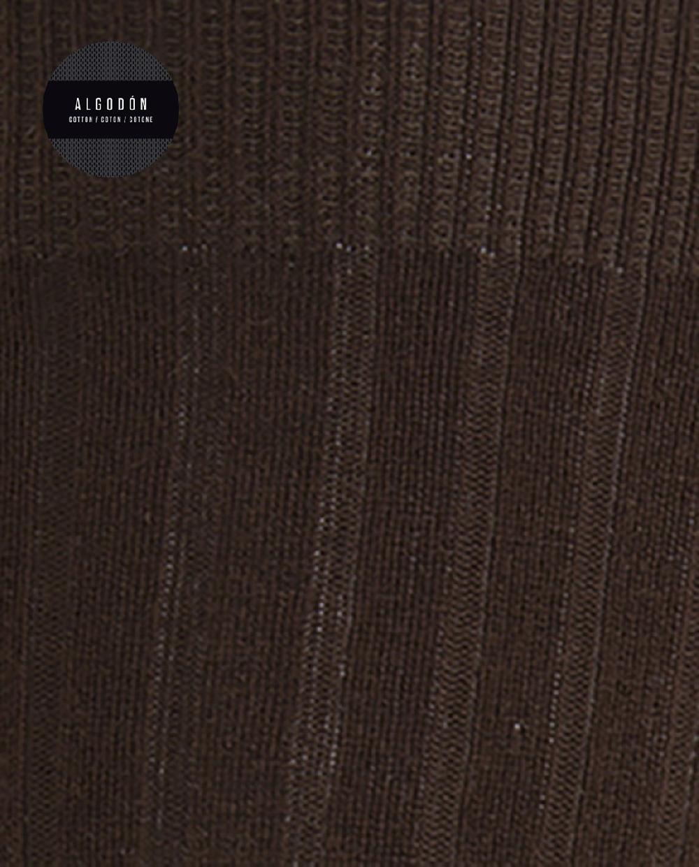 Punto Blanco Calcetines De Algodón De Canalé