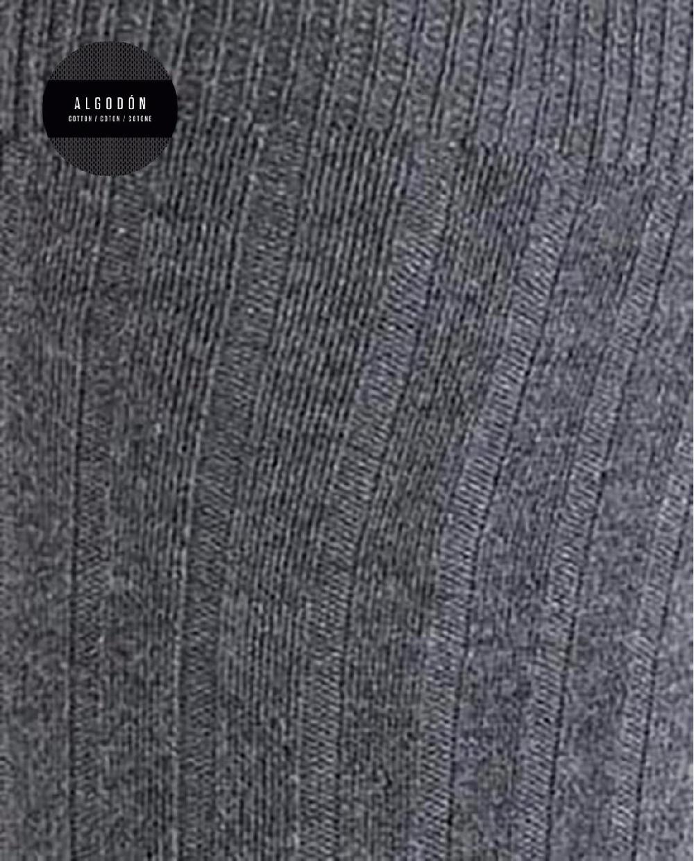 Punto Blanco Calcetines De Algodón De Canalé