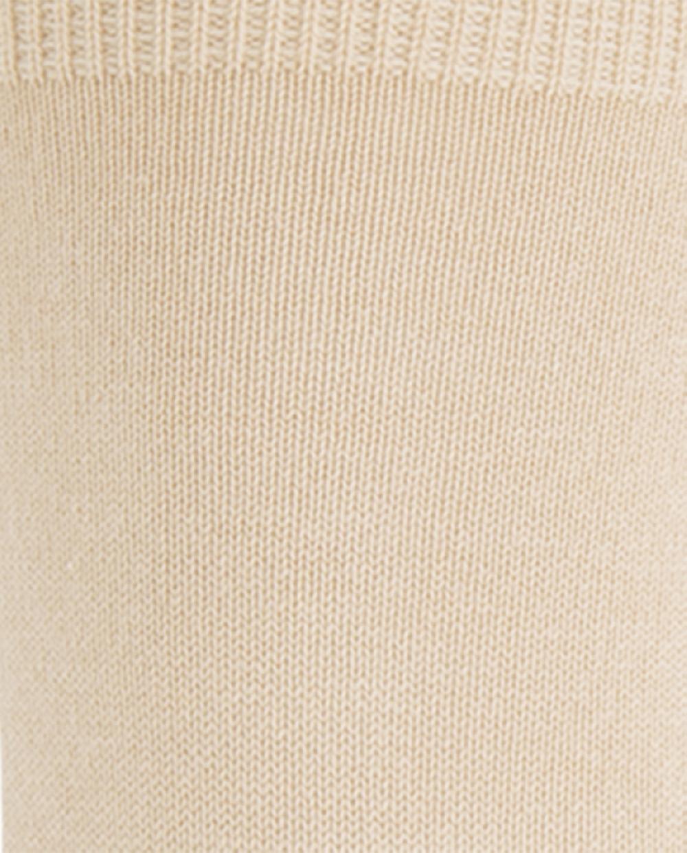 Punto Blanco Calcetines De Algodón Lisos