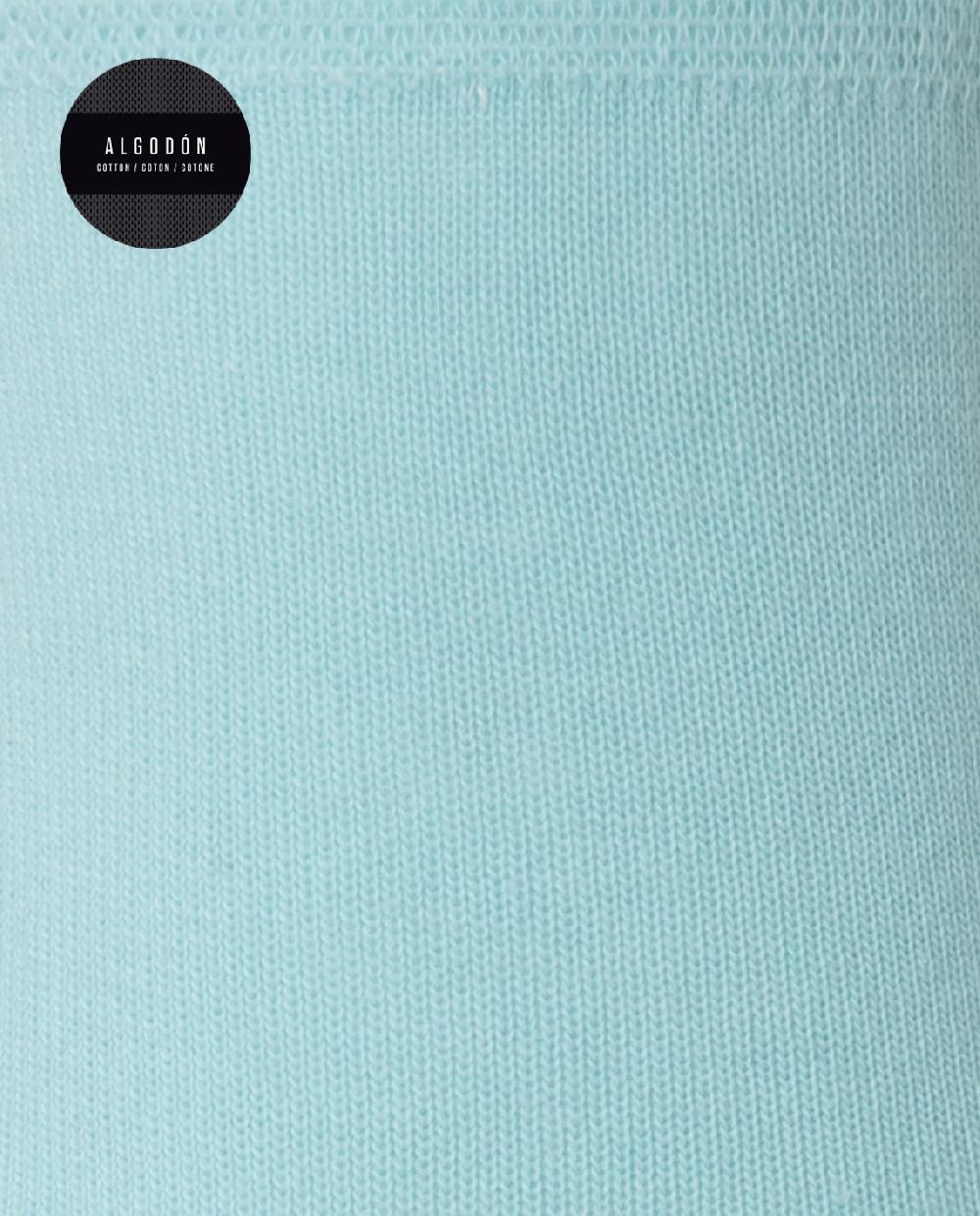 Punto Blanco Calcetines De Algodón Lisos