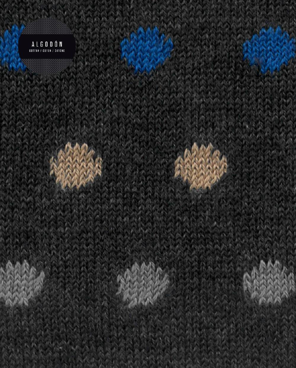 Punto Blanco Calcetines De Algodón - Lunares