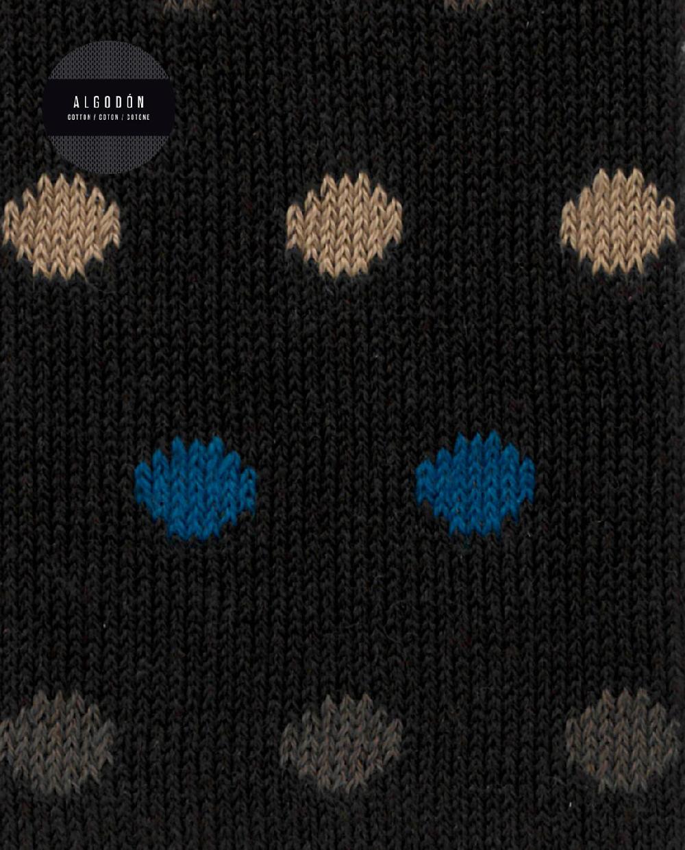 Punto Blanco Calcetines De Algodón - Lunares