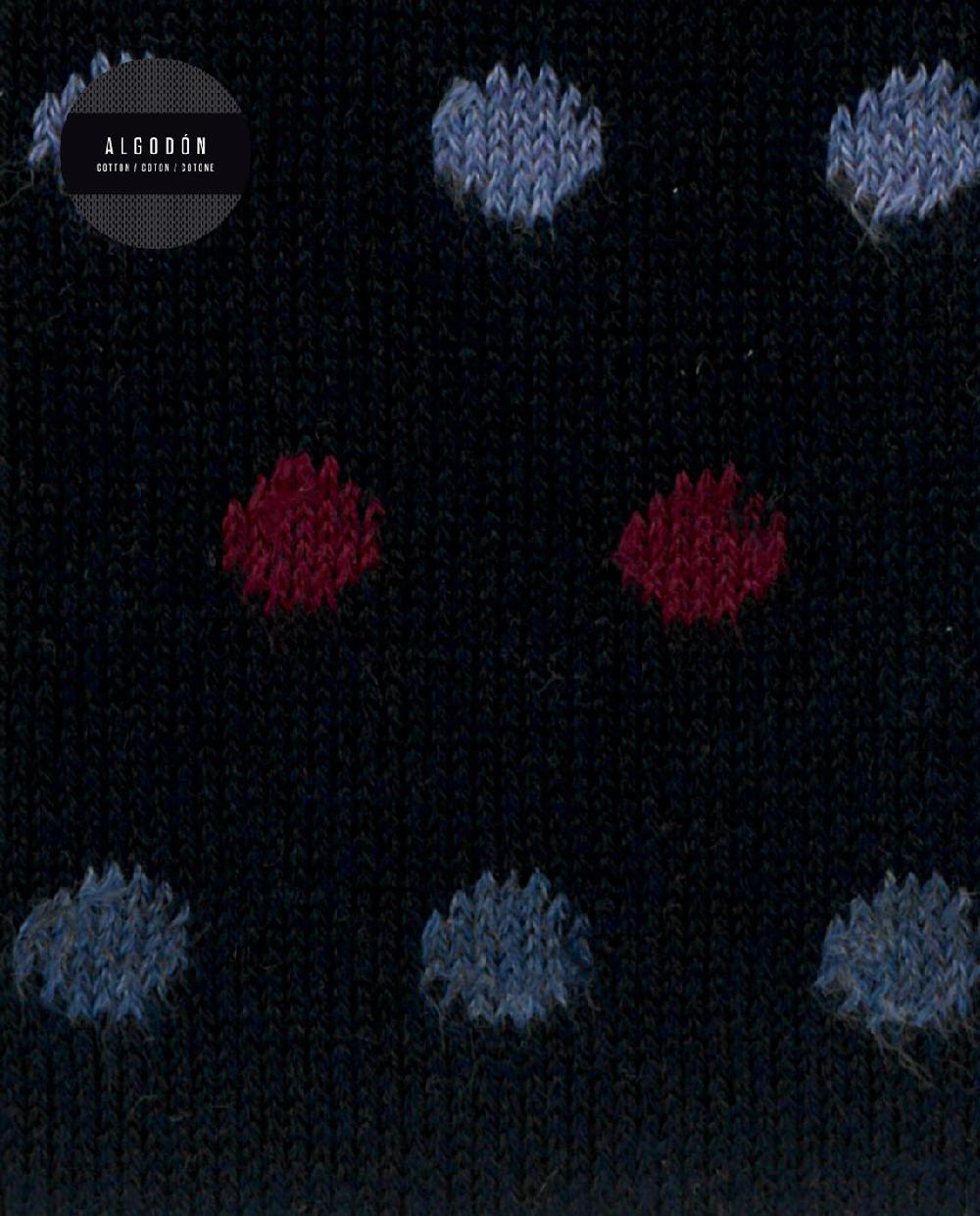 Punto Blanco Calcetines De Algodón - Lunares