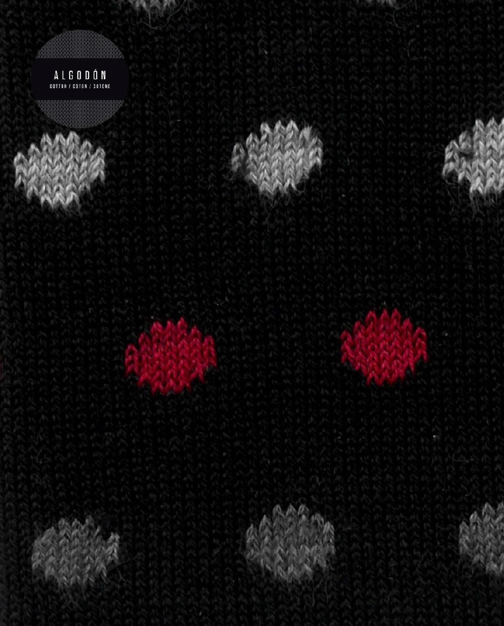 Punto Blanco Calcetines De Algodón - Lunares