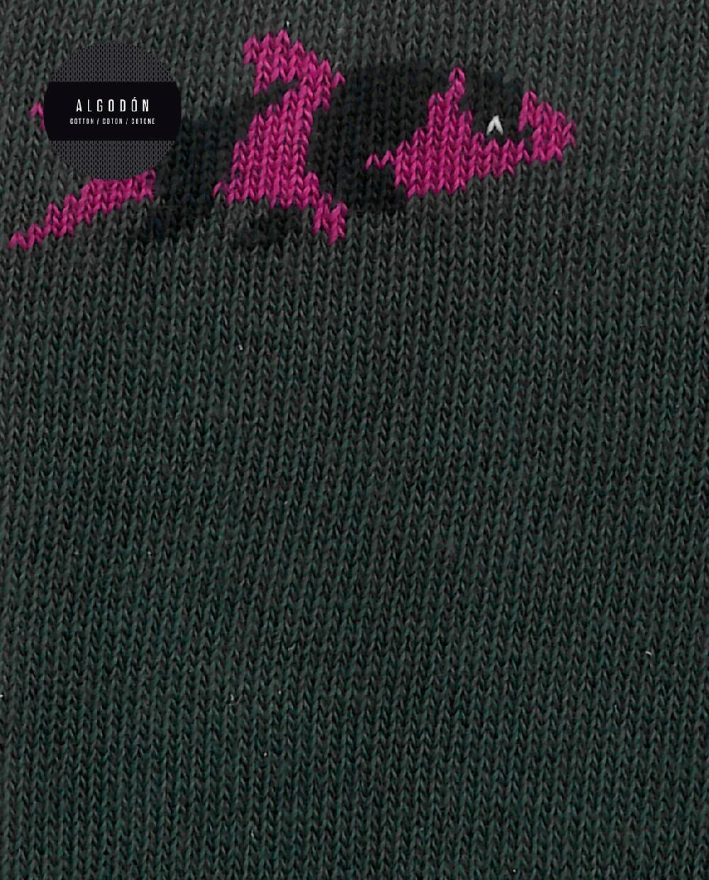 Punto Blanco Calcetines De Algodón - Peces