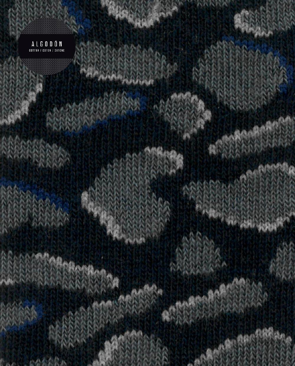 Punto Blanco Calcetines De Algodón - Print