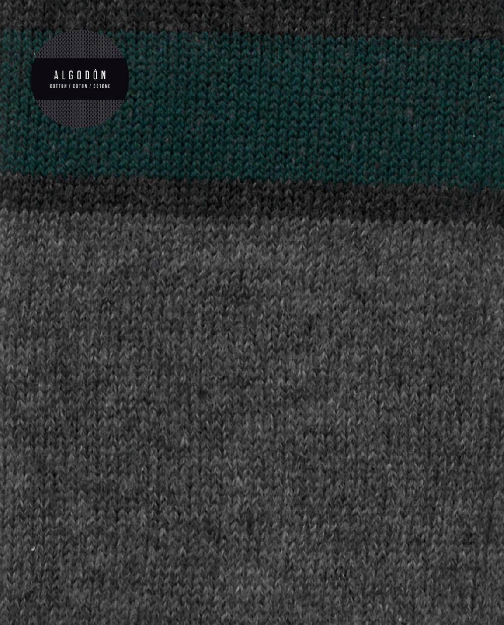 Punto Blanco Calcetines De Algodón - Rayas