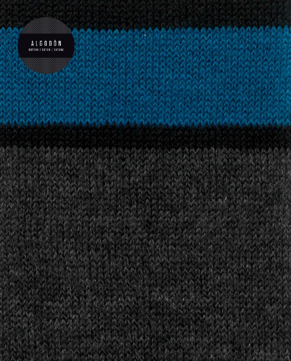 Punto Blanco Calcetines De Algodón - Rayas