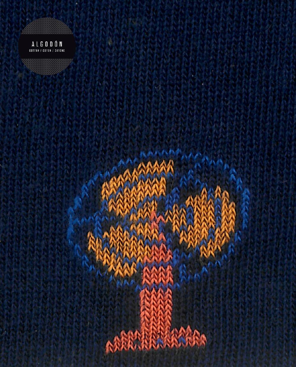 Punto Blanco Calcetines De Algodón - Ventiladores