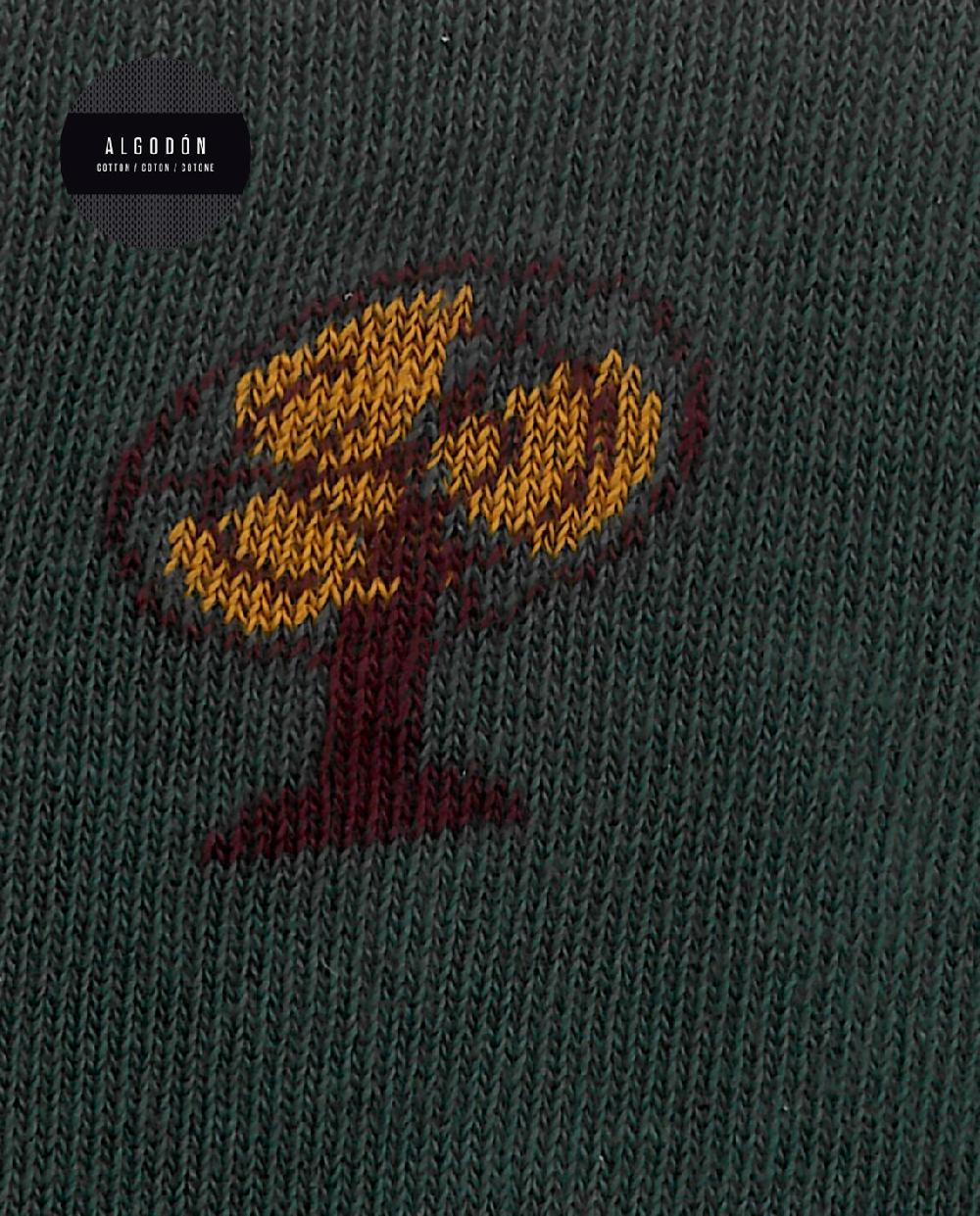 Punto Blanco Calcetines De Algodón - Ventiladores