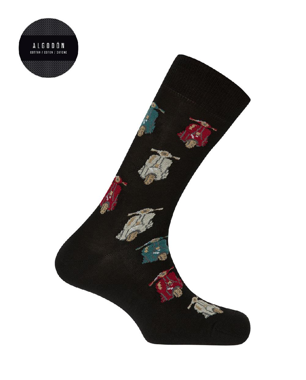 punto blanco Calcetines de algodón - vespa