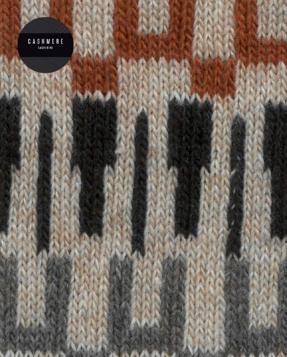 Punto Blanco Calcetines De Cashmere/lana - Cenefa