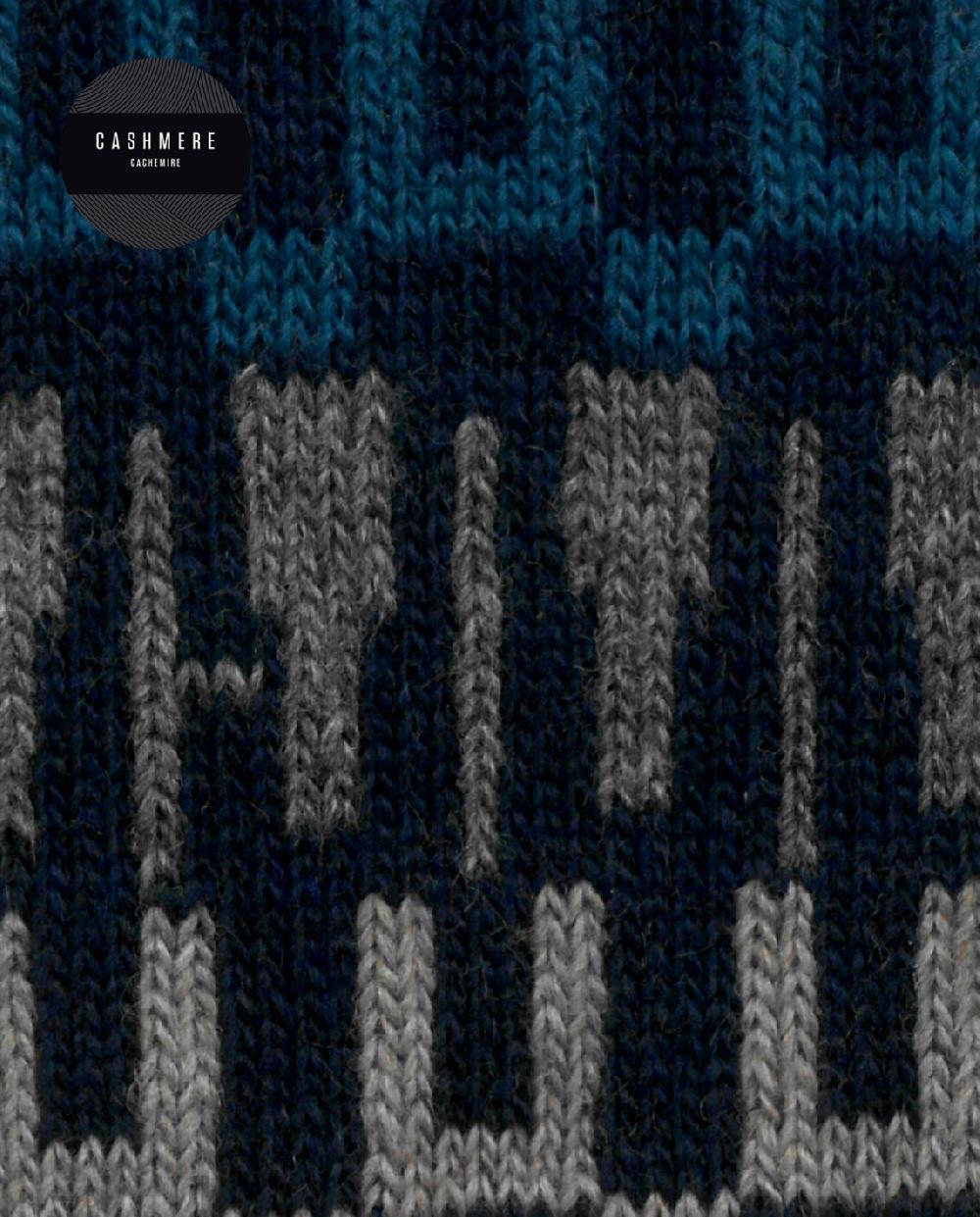 Punto Blanco Calcetines De Cashmere/lana - Cenefa