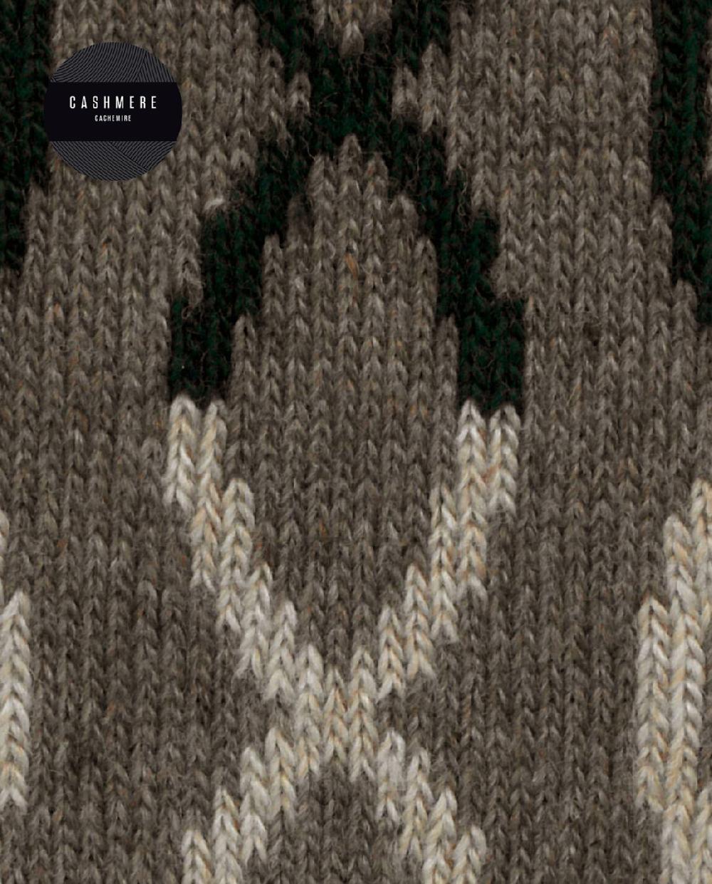 Punto Blanco Calcetines De Cashmere/lana - Círculos