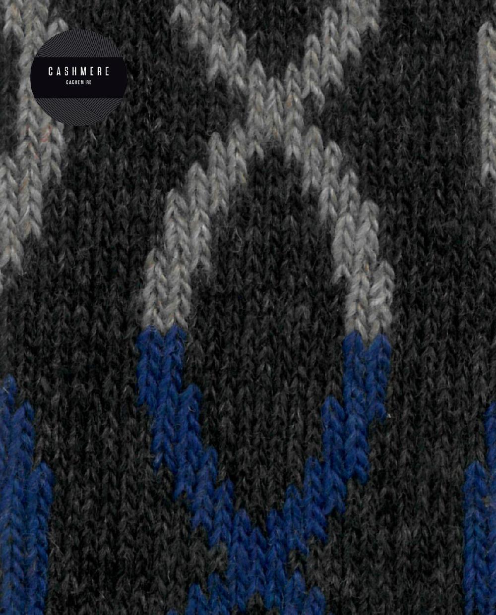 Punto Blanco Calcetines De Cashmere/lana - Círculos