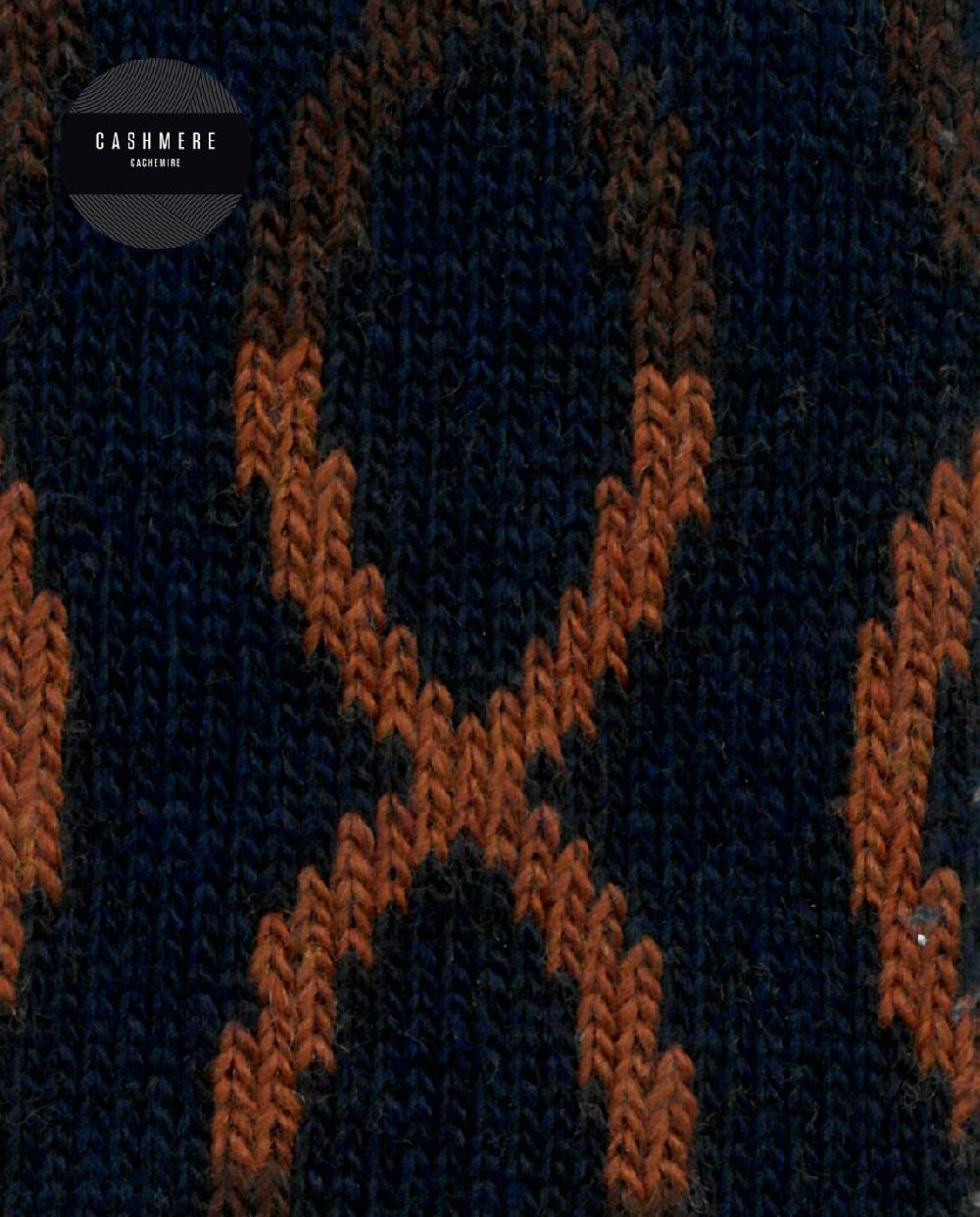 Punto Blanco Calcetines De Cashmere/lana - Círculos