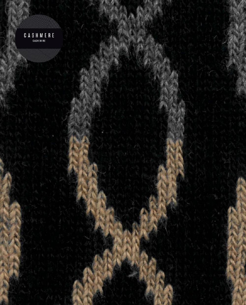 Punto Blanco Calcetines De Cashmere/lana - Círculos