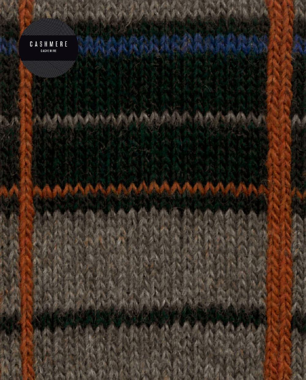 Punto Blanco Calcetines De Cashmere/lana - Cuadros