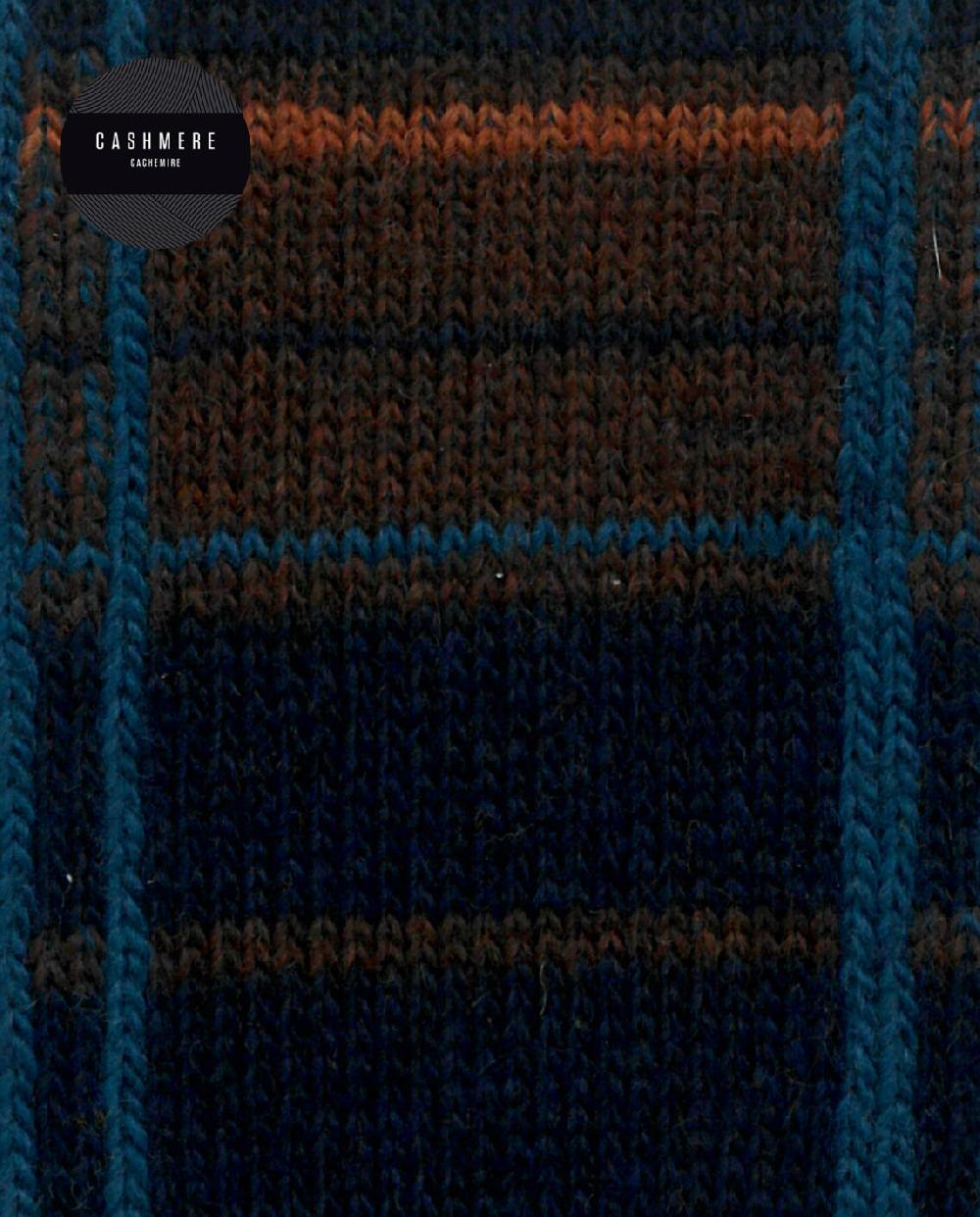 Punto Blanco Calcetines De Cashmere/lana - Cuadros