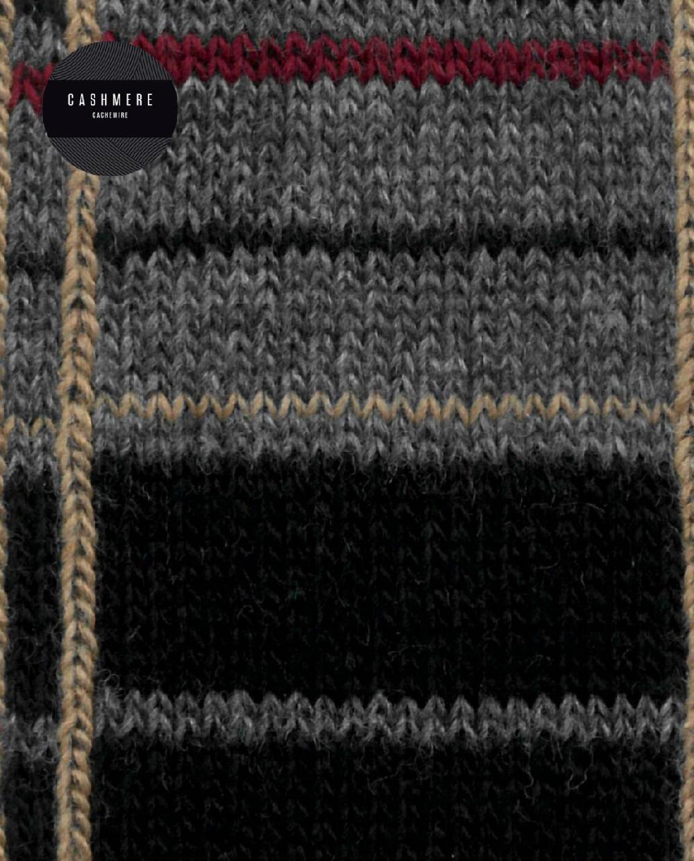 Punto Blanco Calcetines De Cashmere/lana - Cuadros