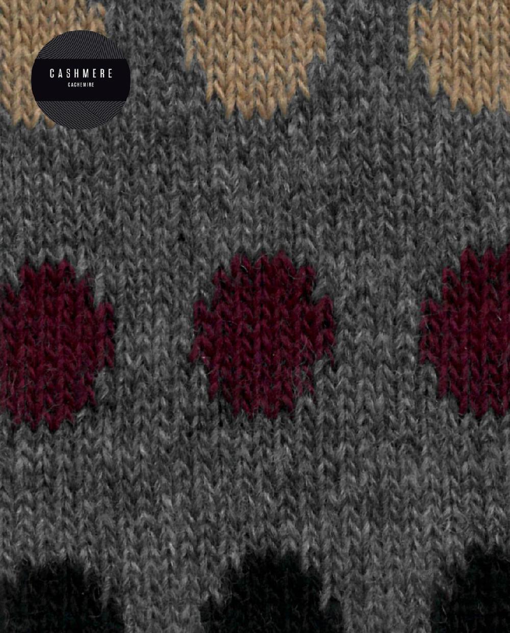 Punto Blanco Calcetines De Cashmere/lana - Lunares