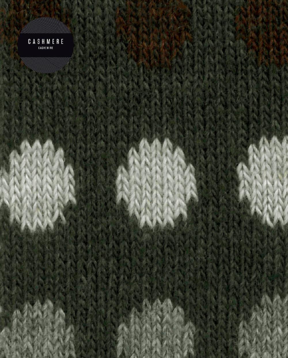 Punto Blanco Calcetines De Cashmere/lana - Lunares