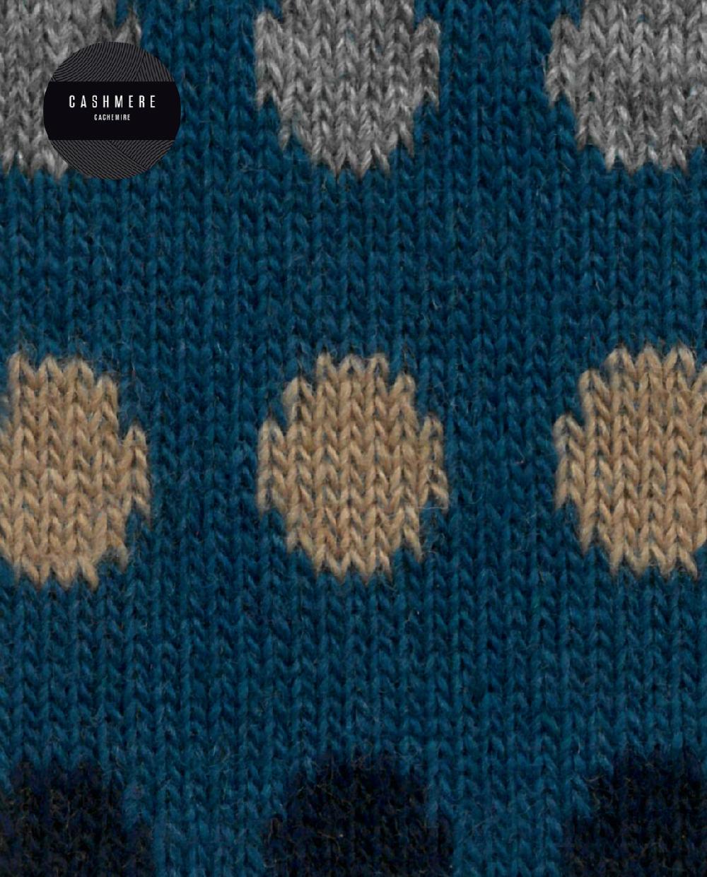 Punto Blanco Calcetines De Cashmere/lana - Lunares