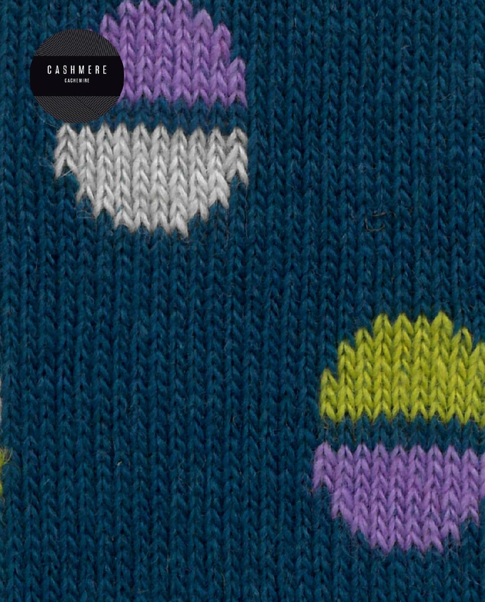 Punto Blanco Calcetines De Cashmere/lana - Lunares