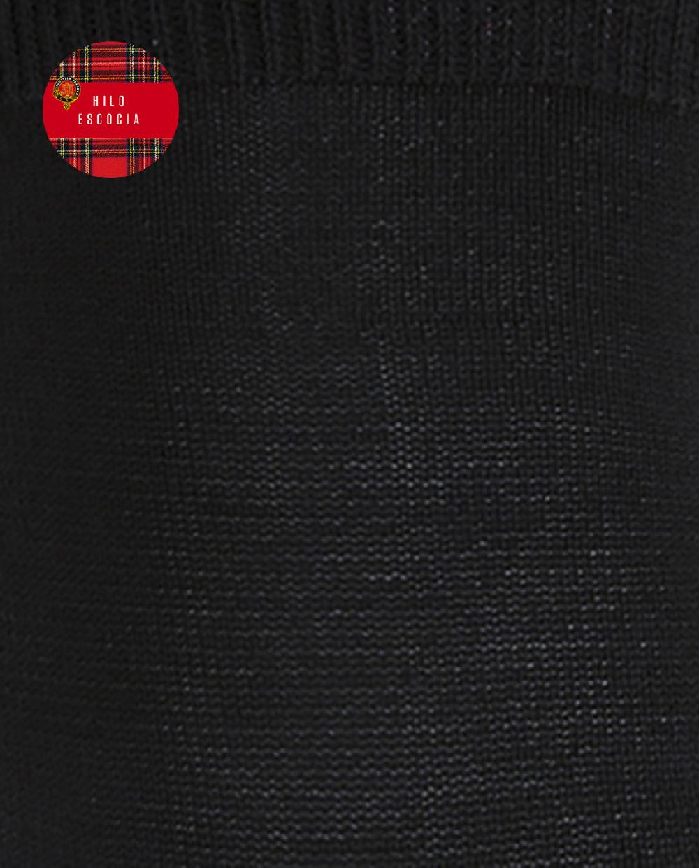 Punto Blanco Calcetines De Hilo De Escocia Lisos