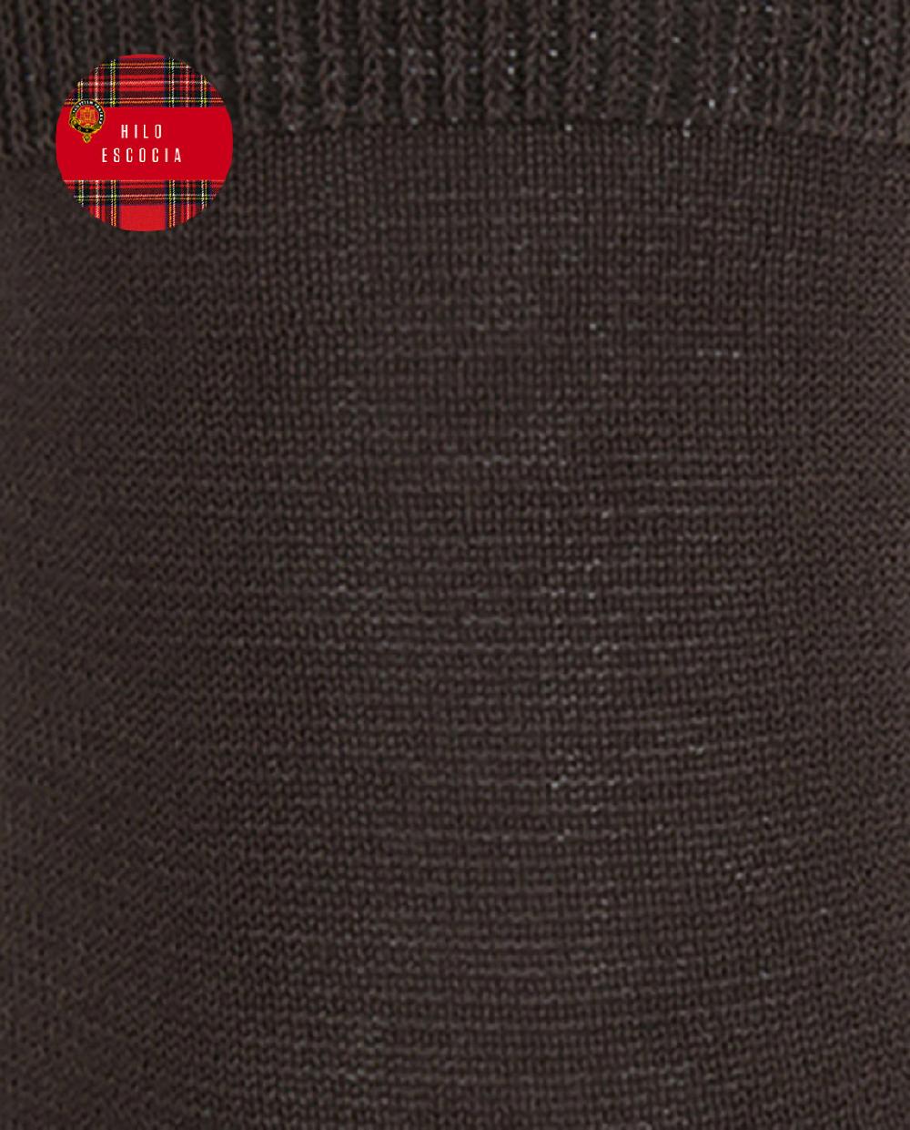 Punto Blanco Calcetines De Hilo De Escocia Lisos