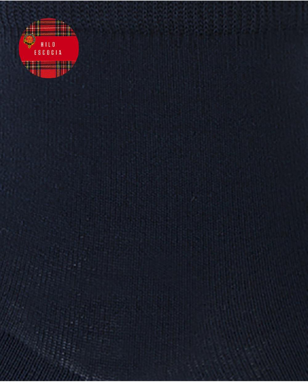 Punto Blanco Calcetines De Hilo De Escocia Lisos