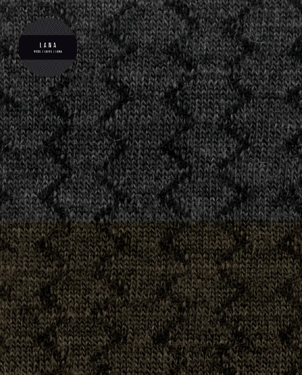 Punto Blanco Calcetines De Lana - Listas Y Zigzag