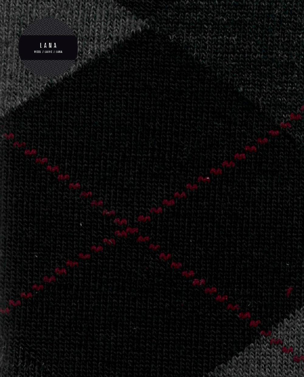 Punto Blanco Calcetines De Lana - Rombos