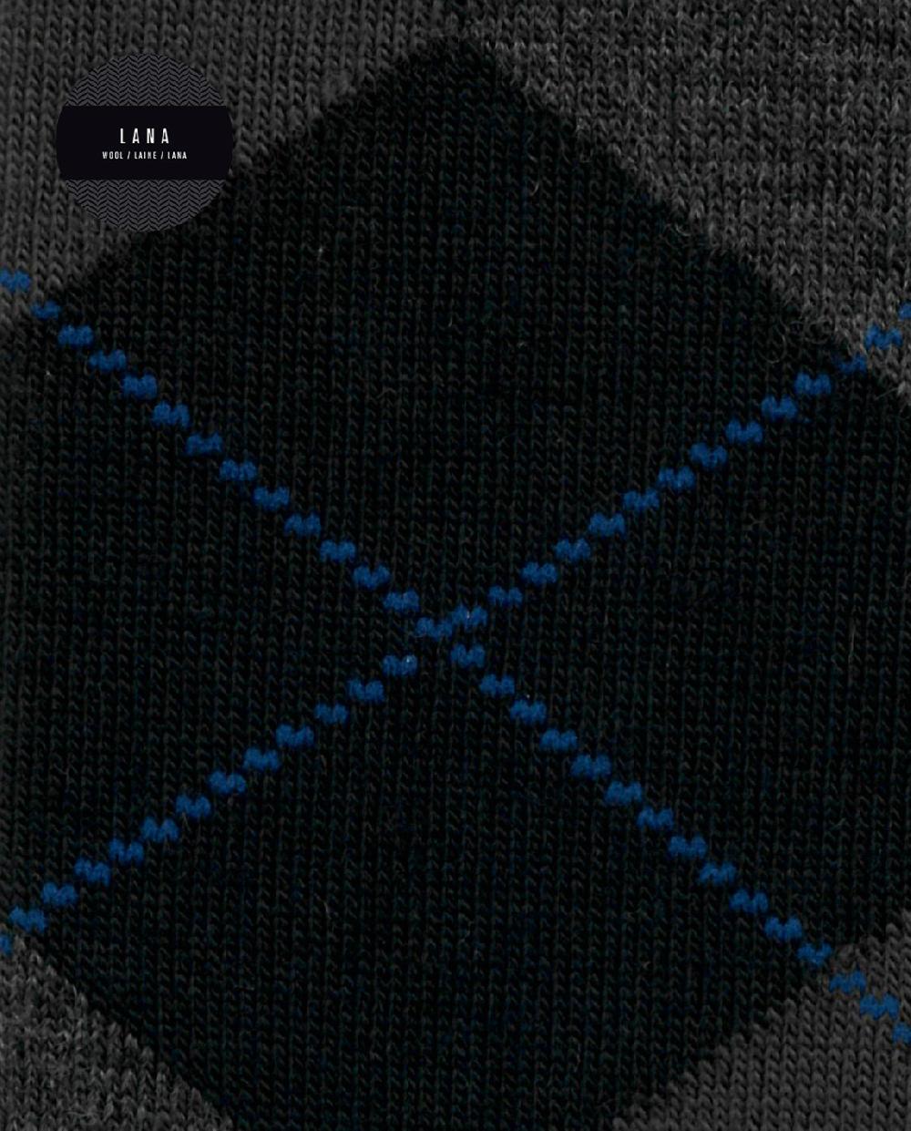 Punto Blanco Calcetines De Lana - Rombos