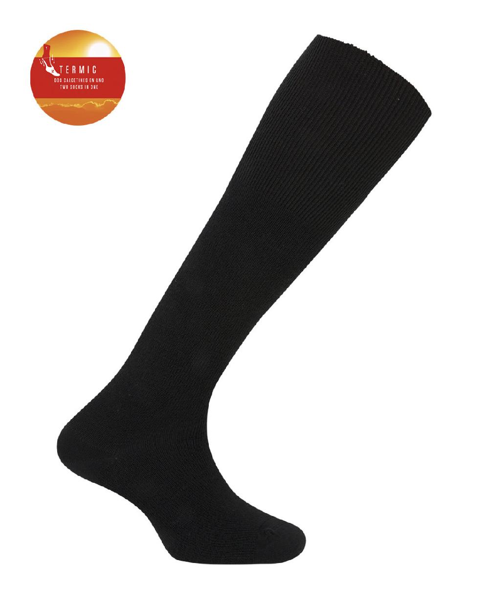 punto blanco Calcetines de orlón lisos - Termic