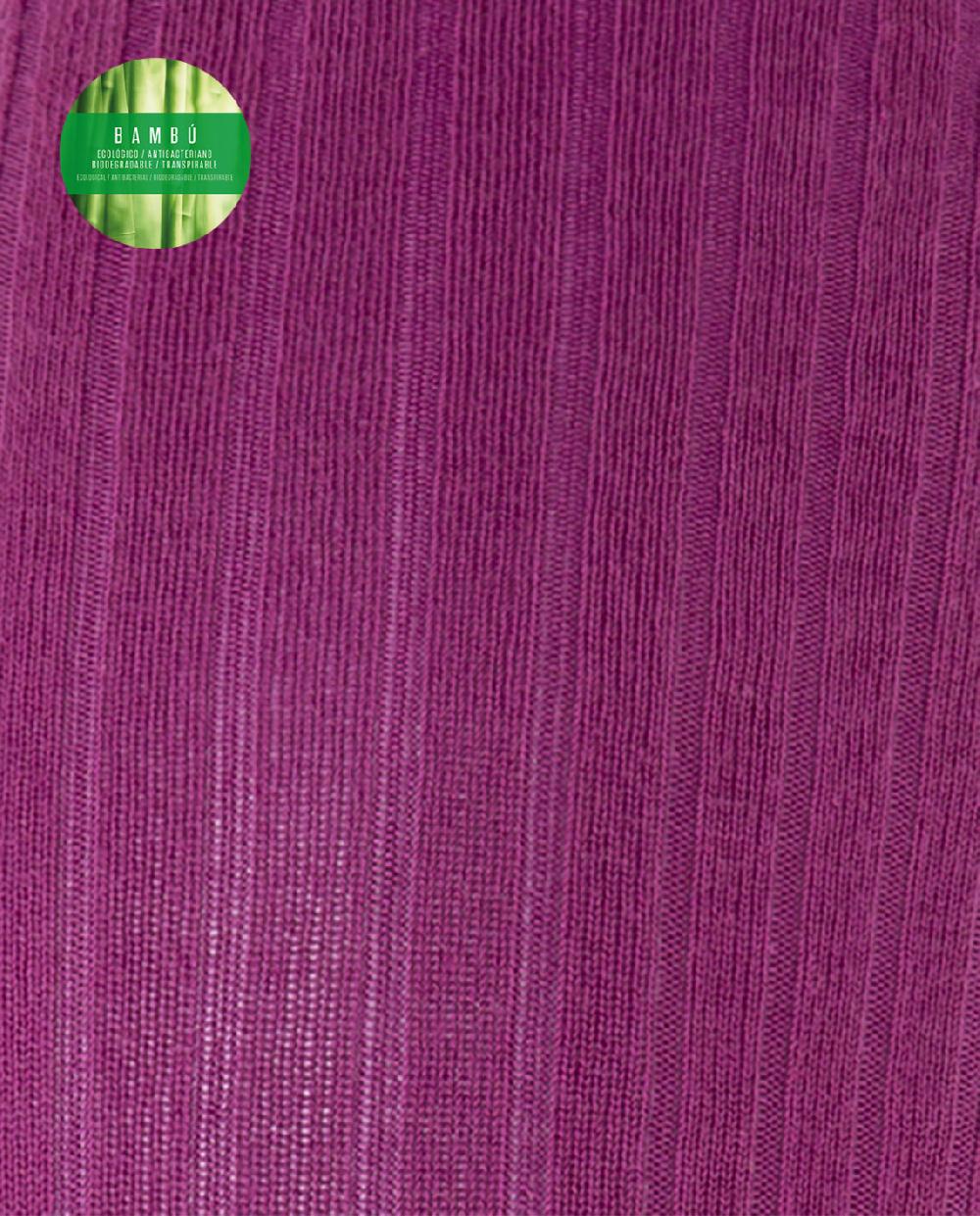 Punto Blanco Calcetines De Rich Bambú De Canalé