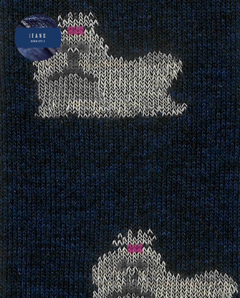 Punto Blanco Calcetines De Viscosa - Bichón Maltés