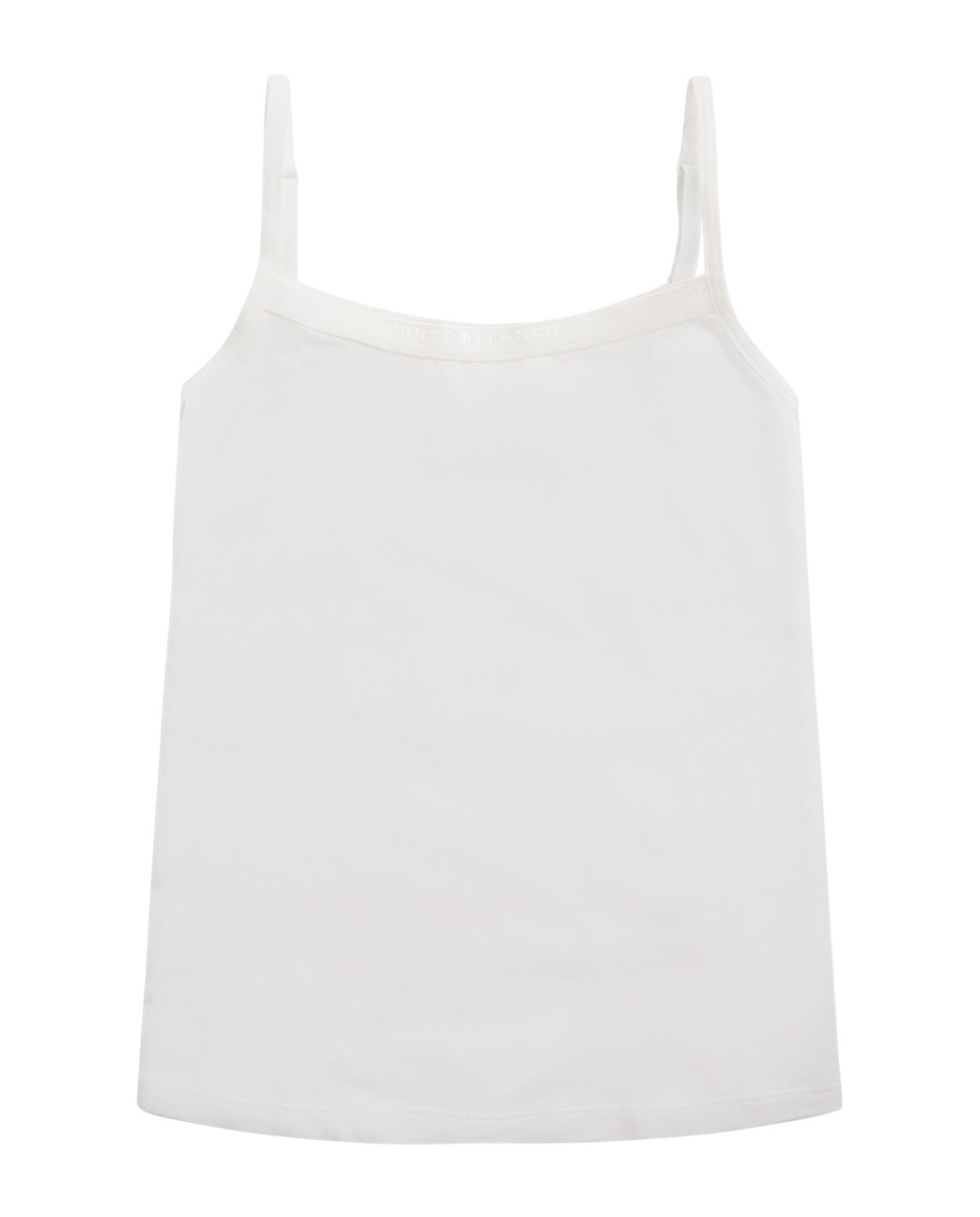 punto blanco Camiseta Basix