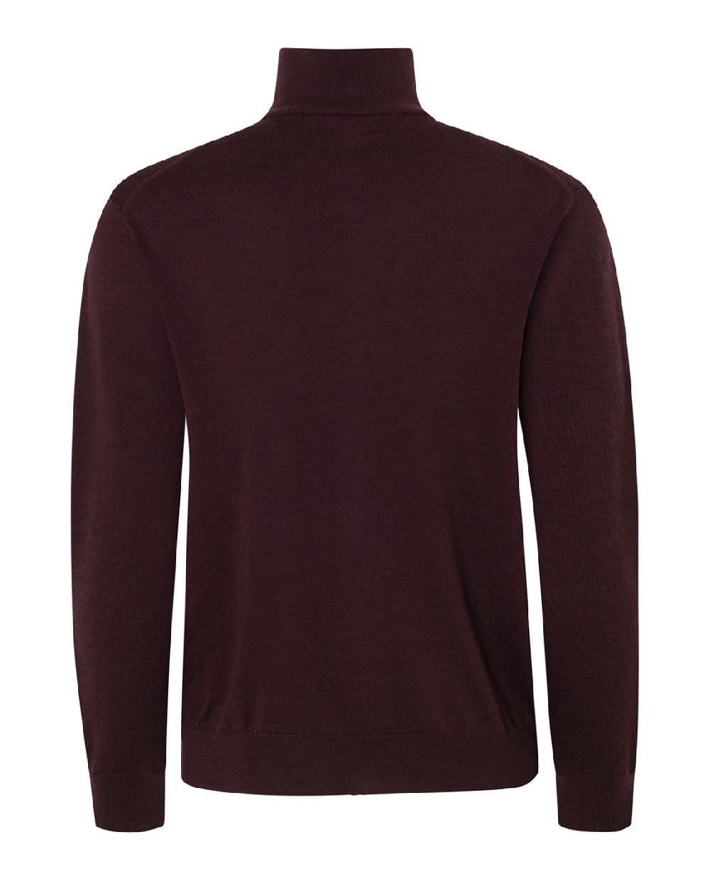 Punto Blanco Chaqueta Con Cremallera Lana Merino