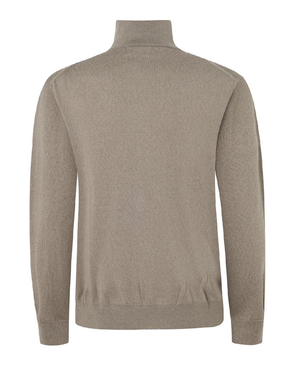 Punto Blanco Chaqueta Con Cremallera Lana Merino