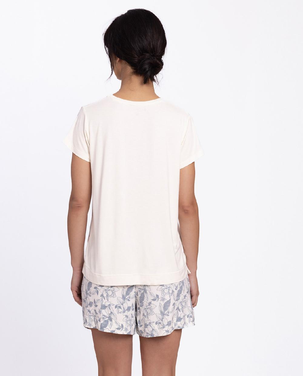 Punto Blanco Conjunto Corto De Flores Nautic