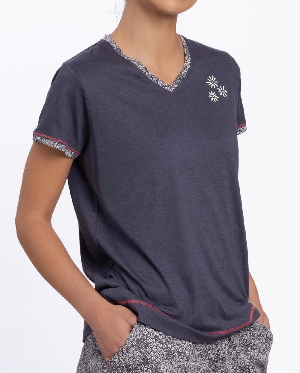 Punto Blanco Conjunto Corto De Flores Nautic