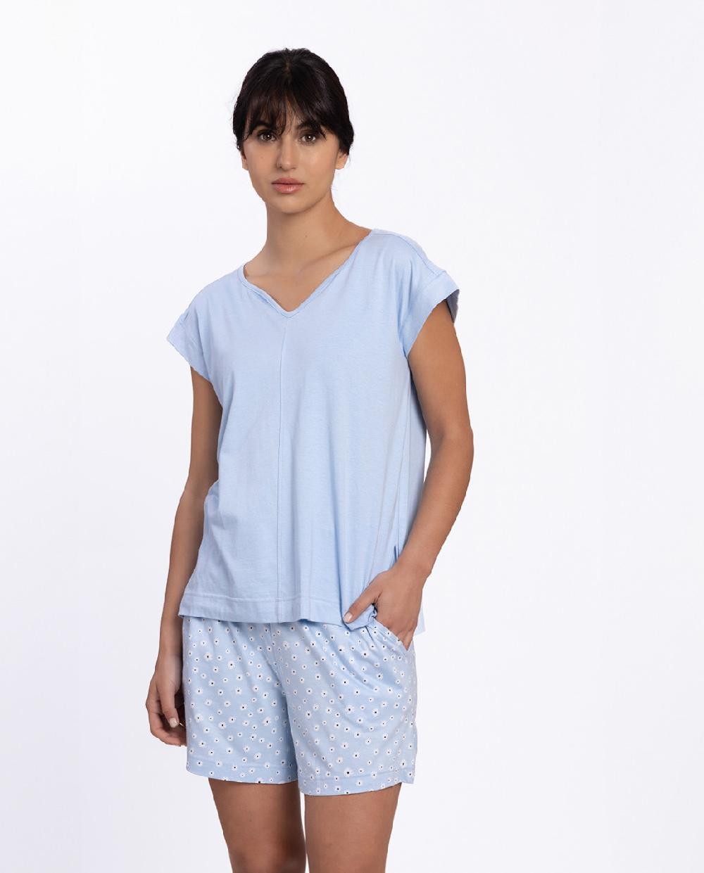 punto blanco Conjunto corto de flores Rains