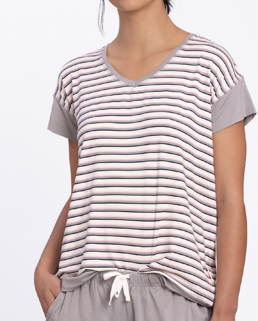 Punto Blanco Conjunto Corto De Modal Rains