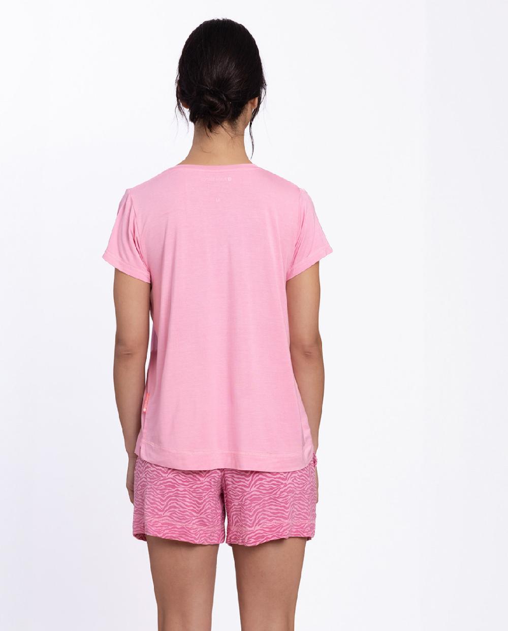 Punto Blanco Conjunto Corto De Viscosa Pin-Up